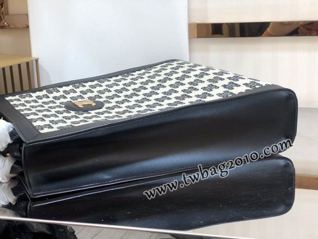 Celine專櫃2023新款單肩斜挎手拎托特包 192082 賽琳CABAS小號購物袋 sldj2209